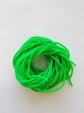 Кембрик (моток) d2,0*3,0 флуоресцентный зелёный (уп.10шт* 1м)     Три Кита