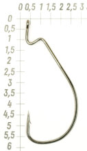Крючки VD-102 Wide Range Worm (BLN) №  5/0, 3 шт/уп
